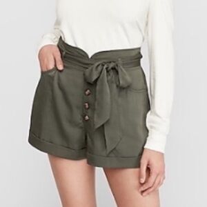 Express extreme high-rise flowy shorts